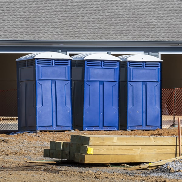 what is the maximum capacity for a single portable toilet in Paeonian Springs Virginia